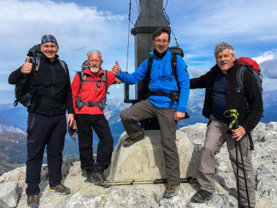 019 - Auf dem Gipfel der Sulzfluh, 2.818 m